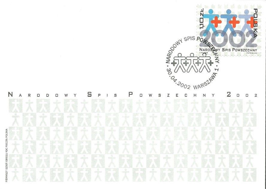 Znaczek Polska 2002 Mi 3969 Fi 3819 FDC