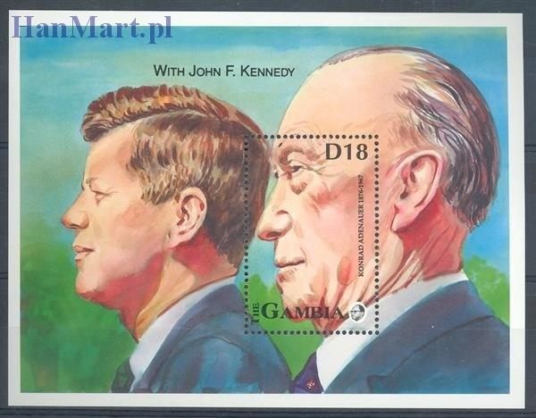 Znaczek Gambia 1993 Mi bl 175 Czyste **