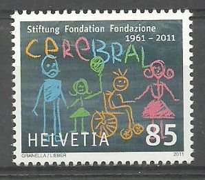Znaczek Szwajcaria 2011 Mi 2191 Czyste **