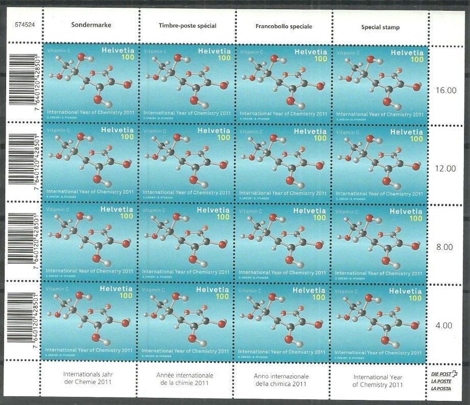 Znaczek Szwajcaria 2011 Mi ark 2192 Czyste **