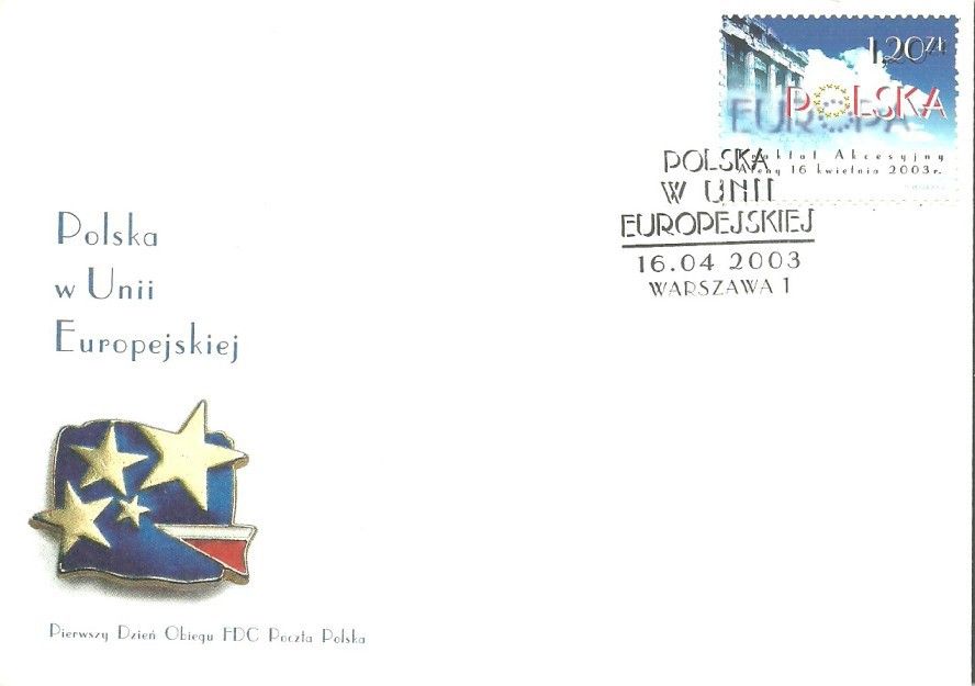 Znaczek Polska 2003 Mi 4049 Fi 3899 FDC
