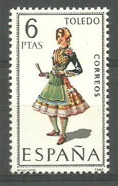 Znaczek Hiszpania 1970 Mi 1902 Czyste **