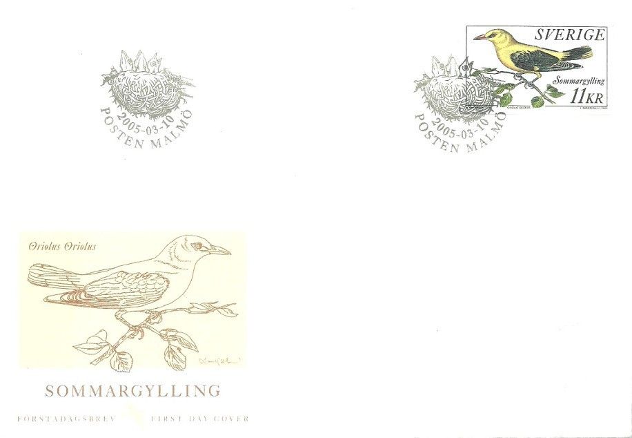 Znaczek Szwecja 2005 Mi 2468 FDC