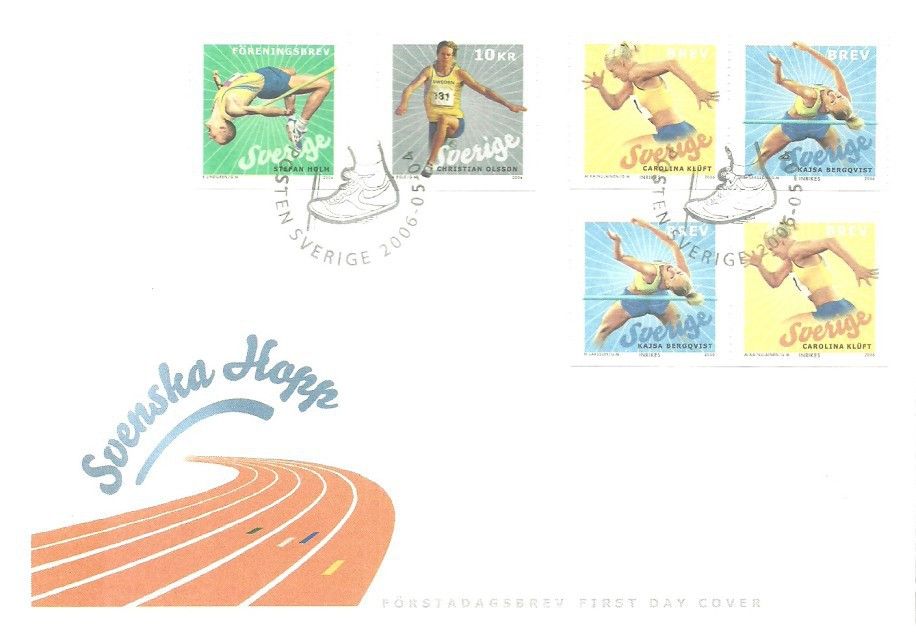 Znaczek Szwecja 2006 Mi 2538-2541 FDC