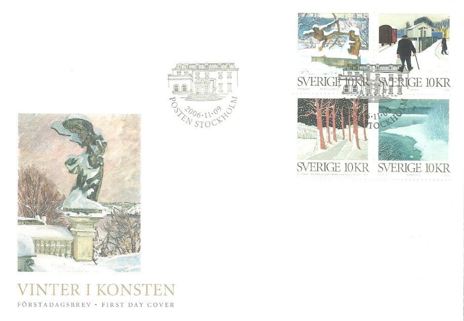 Znaczek Szwecja 2006 Mi 2561-2564 FDC