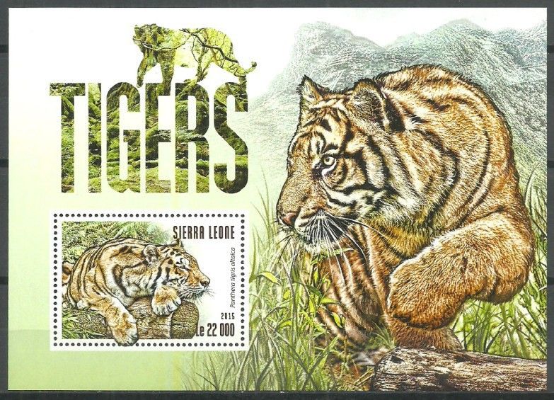Znaczek Sierra Leone 2015 Mi bl 811 Czyste **