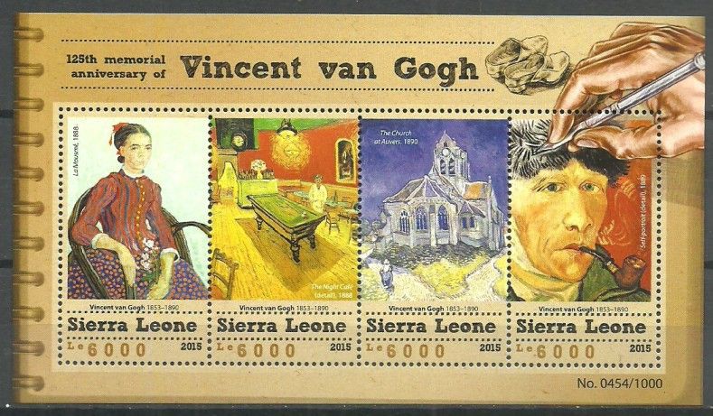 Znaczek Sierra Leone 2015 Mi ark 6627-6630 Czyste **