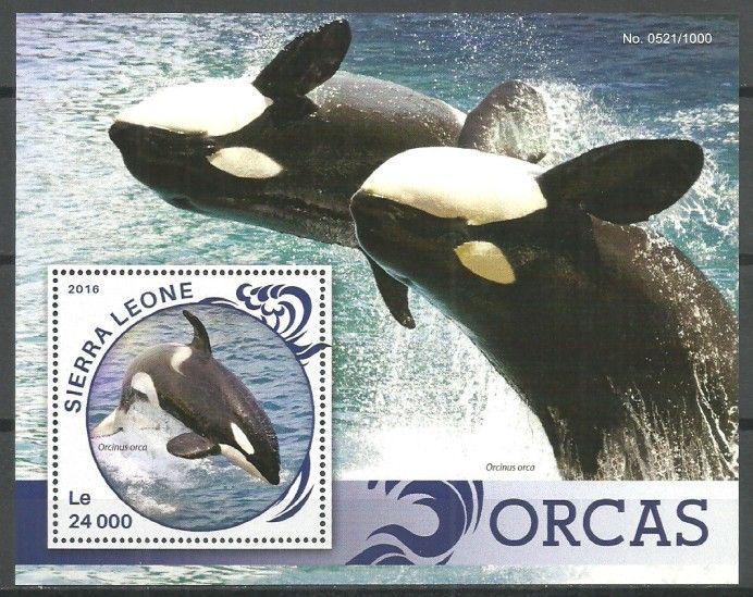 Znaczek Sierra Leone 2016 Mi bl 906 Czyste **
