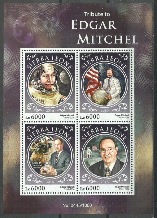 Znaczek Sierra Leone 2016 Mi ark 6983-6986 Czyste **