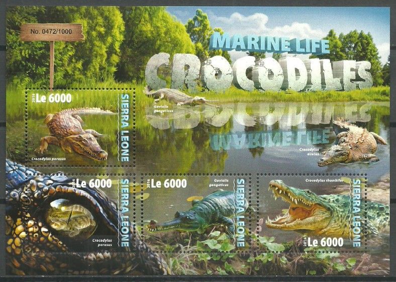 Znaczek Sierra Leone 2016 Mi ark 7048-7051 Czyste **