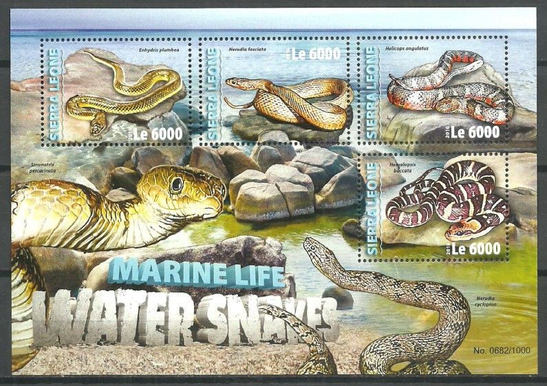 Znaczek Sierra Leone 2016 Mi ark 7053-7056 Czyste **