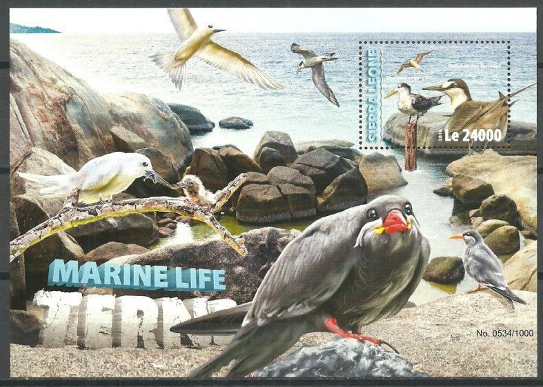 Znaczek Sierra Leone 2016 Mi bl 947 Czyste **