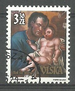 Znaczek Polska 2021 Mi abo 5298 Fi abo 5148 Stemplowane