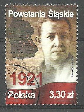 Znaczek Polska 2021 Mi abo 5299 Fi abo 5149 Stemplowane