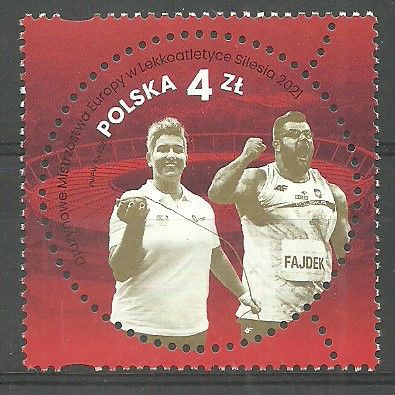 Znaczek Polska 2021 Mi 5304 Fi 5154 Czyste **
