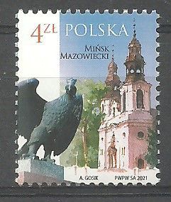 Znaczek Polska 2021 Mi 5305 Fi 5155 Czyste **