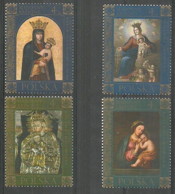 Znaczek Polska 2021 Mi 5306-5309 Fi 5156-5159 Czyste **