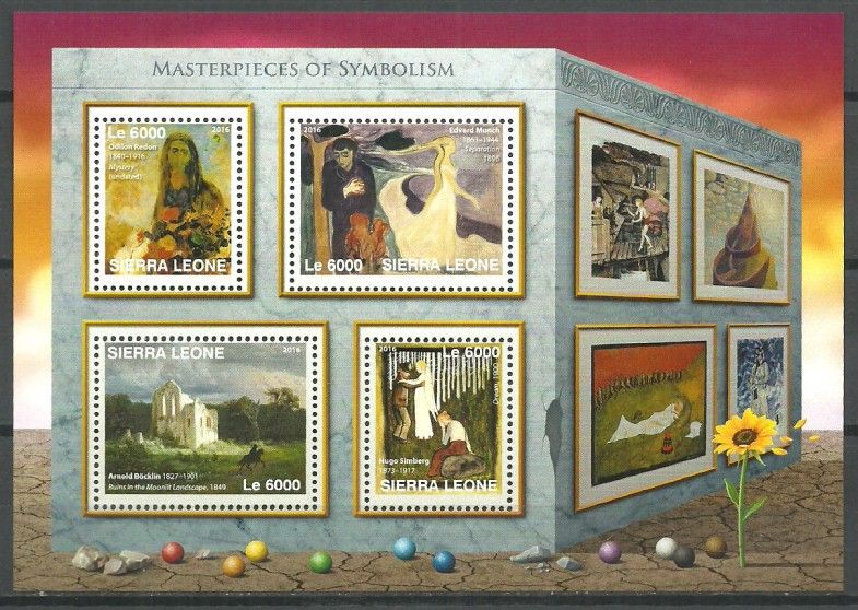 Znaczek Sierra Leone 2016 Mi ark 7390-7393 Czyste **