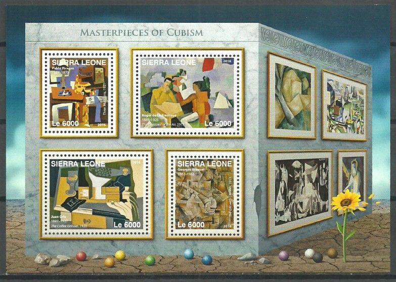 Znaczek Sierra Leone 2016 Mi ark 7394-7397 Czyste **
