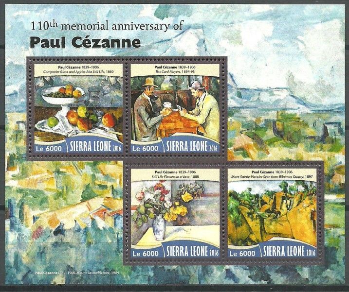 Znaczek Sierra Leone 2016 Mi ark 7438-7441 Czyste **