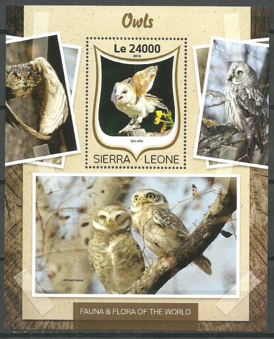 Znaczek Sierra Leone 2016 Mi bl 1045 Czyste **