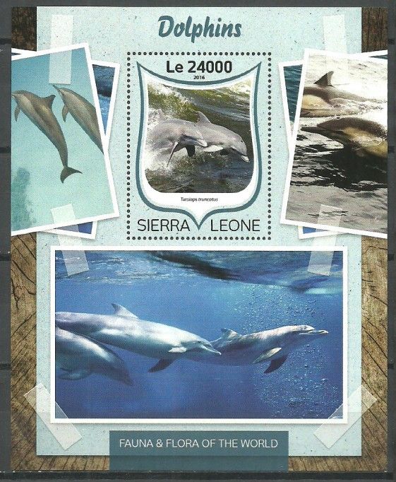 Znaczek Sierra Leone 2016 Mi bl 1053 Czyste **