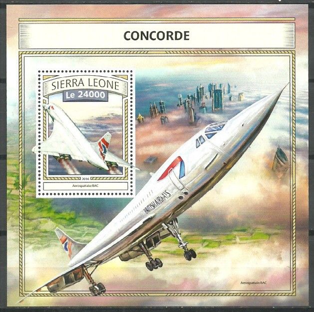 Znaczek Sierra Leone 2016 Mi bl 1108 Czyste **
