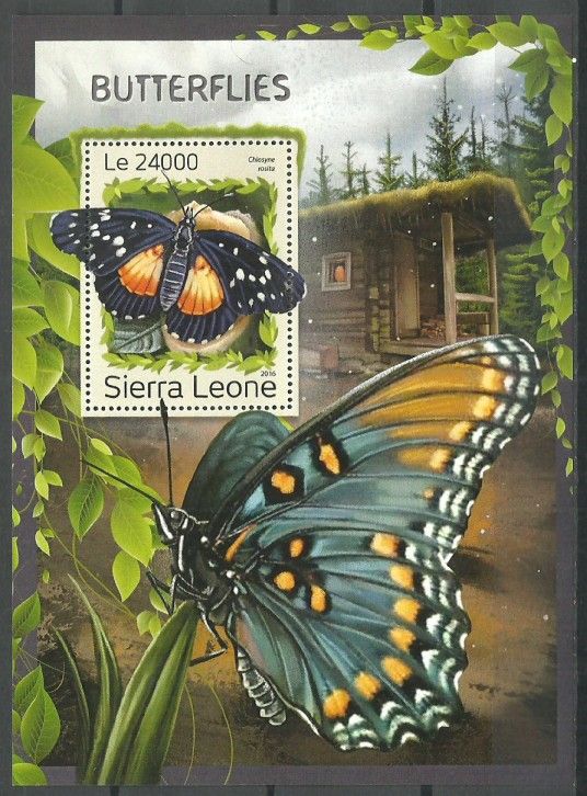 Znaczek Sierra Leone 2016 Mi bl 1118 Czyste **