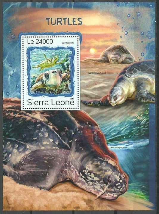 Znaczek Sierra Leone 2016 Mi bl 1121 Czyste **