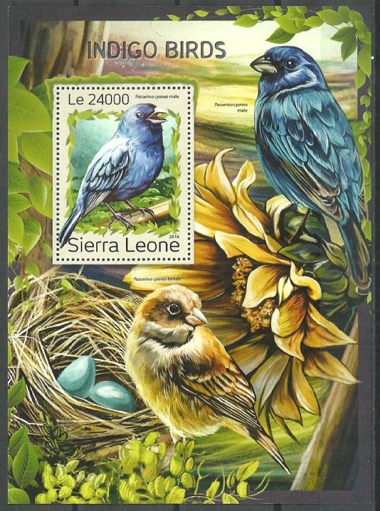 Znaczek Sierra Leone 2016 Mi bl 1124 Czyste **