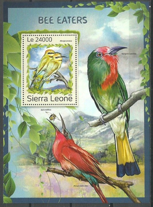 Znaczek Sierra Leone 2016 Mi bl 1125 Czyste **