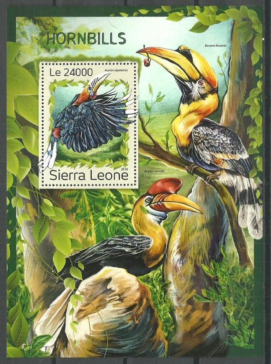 Znaczek Sierra Leone 2016 Mi bl 1127 Czyste **
