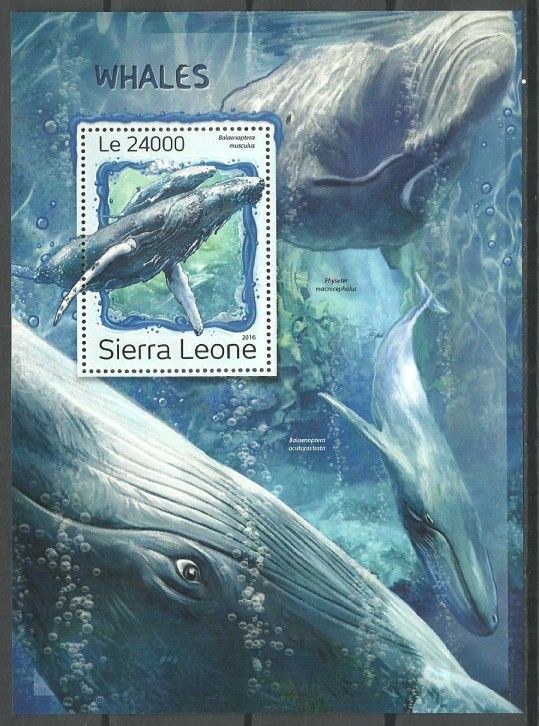 Znaczek Sierra Leone 2016 Mi bl 1130 Czyste **