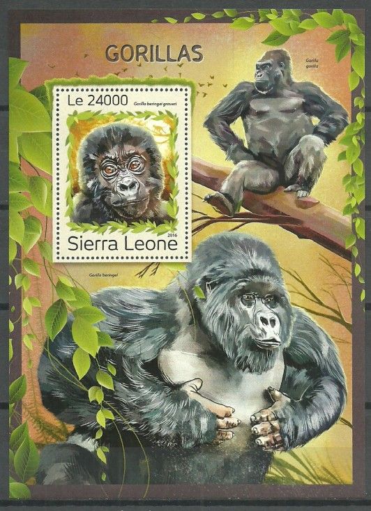 Znaczek Sierra Leone 2016 Mi bl 1133 Czyste **