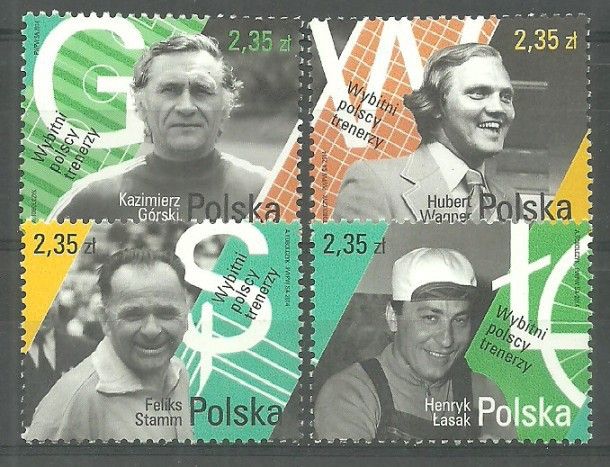 Znaczek Polska 2014 Mi 4681-4684 Fi 4531-4534 Czyste **