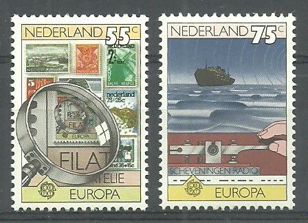 Znaczek Holandia 1979 Mi 1140-1141 Czyste **