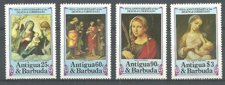 Znaczek Antigua i Barbuda 1984 Mi 804-807 Czyste **