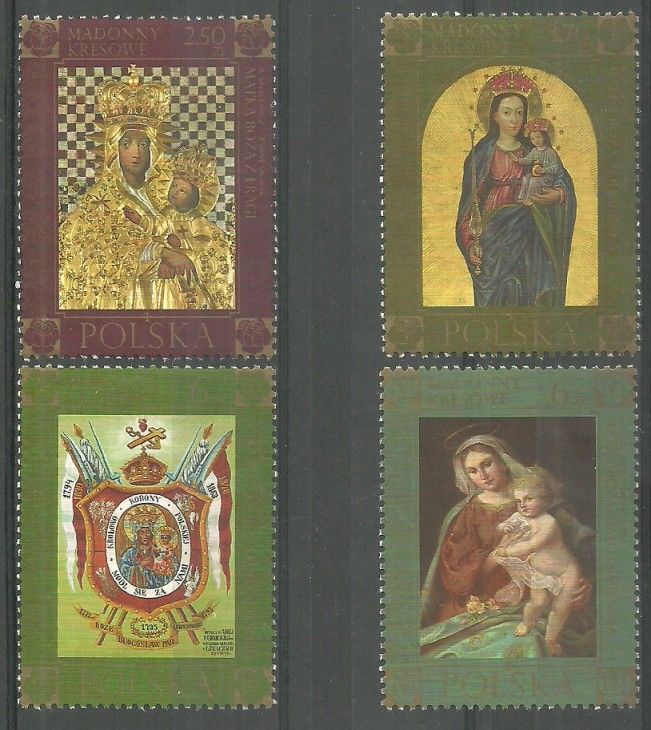 Znaczek Polska 2016 Mi 4857-4860 Fi 4707-4710 Czyste **