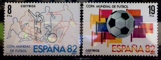 Znaczek Hiszpania 1980 Mi 2462-2463 Czyste **