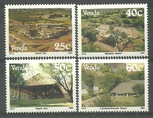 Znaczek Venda 1991 Mi 225-228 Czyste **