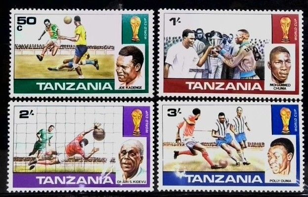 Znaczek Tanzania 1978 Mi 95-98 Czyste **