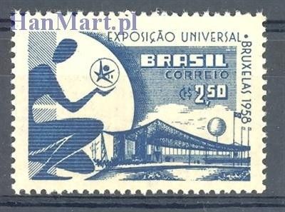 Znaczek Brazylia 1958 Mi 928 Czyste **