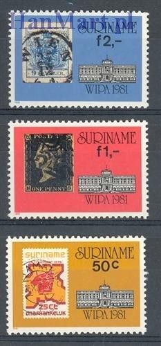 Znaczek Surinam 1981 Mi 945-947 Czyste **