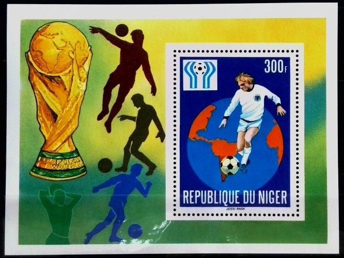 Znaczek Niger 1978 Mi bl 20 Czyste **