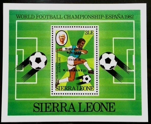 Znaczek Sierra Leone 1982 Mi bl 11 Czyste **