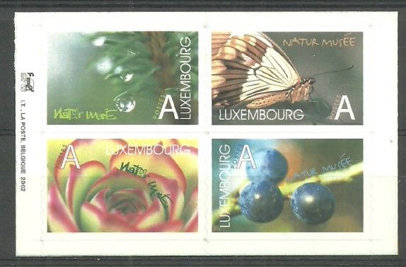 Znaczek Luksemburg 2002 Mi 1585-1588 Czyste **