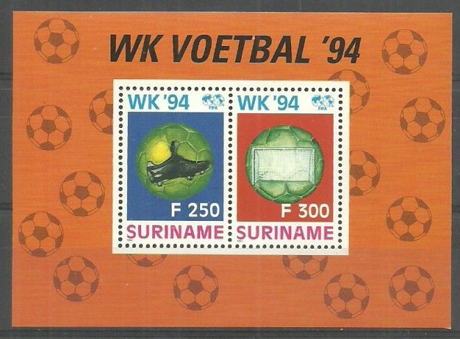 Znaczek Surinam 1994 Mi bl 62 Czyste **