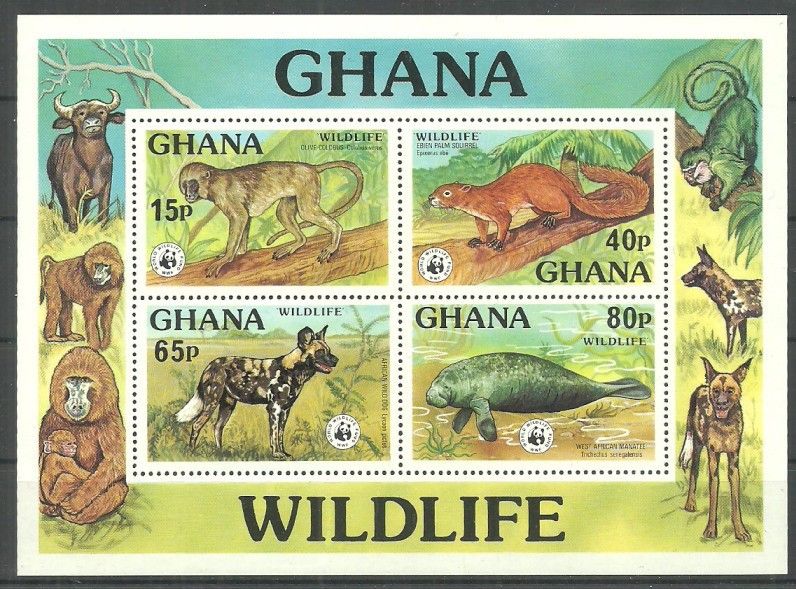 Znaczek Ghana 1977 Mi bl 71 Czyste **