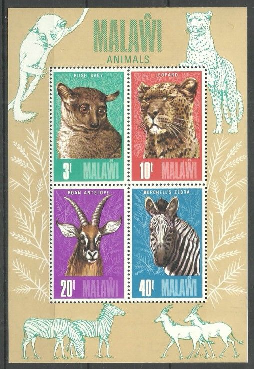 Znaczek Malawi 1975 Mi bl 41 Czyste **