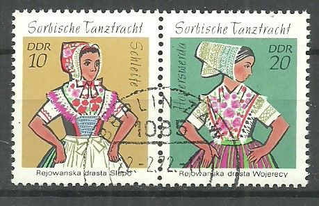 Znaczek NRD / DDR 1971 Mi abo 1723-1724 Stemplowane